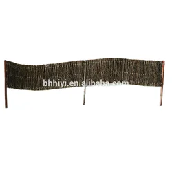 Eco Friendly Hand Made Garden Brushwood Edging Screens Lawn Edge Fence Landscape Edging Fencing