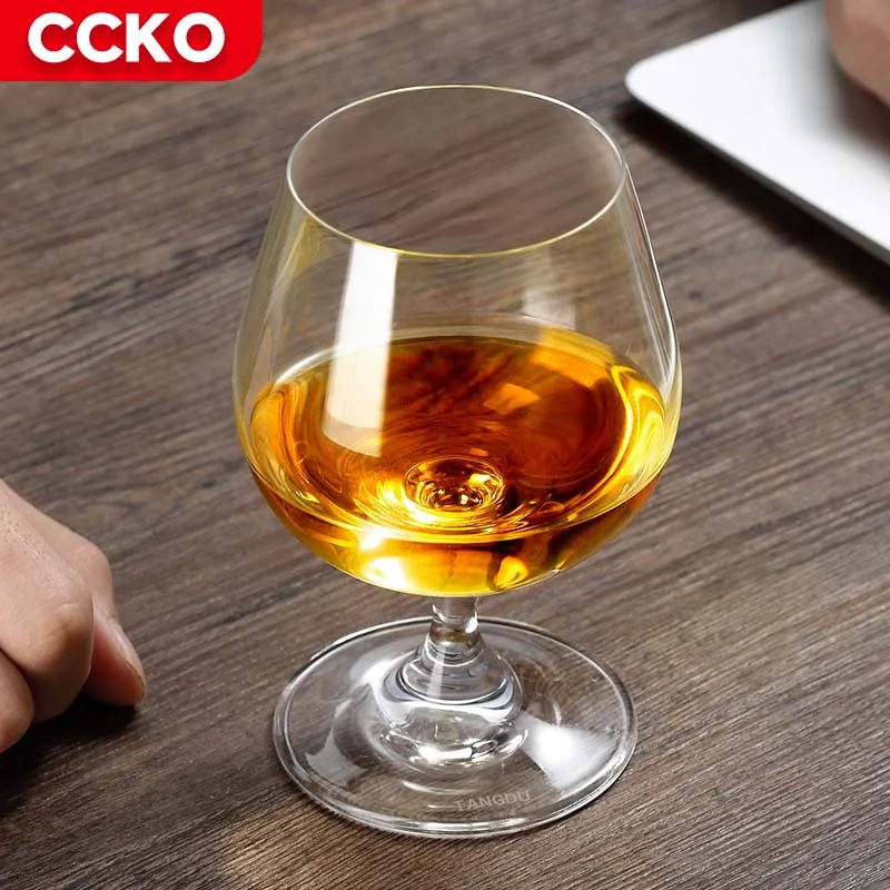 Wholesale Crystal White Glassware 15oz Logo Custom Wine Glasses Set Red Wine Glass Cup Brandy Whiskey Glass Cognac Glasses