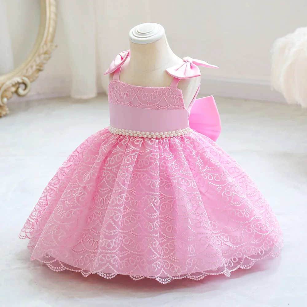 L339 New arrival kids girls princess dresses wholesale customize made in China kids birthday dress party for child