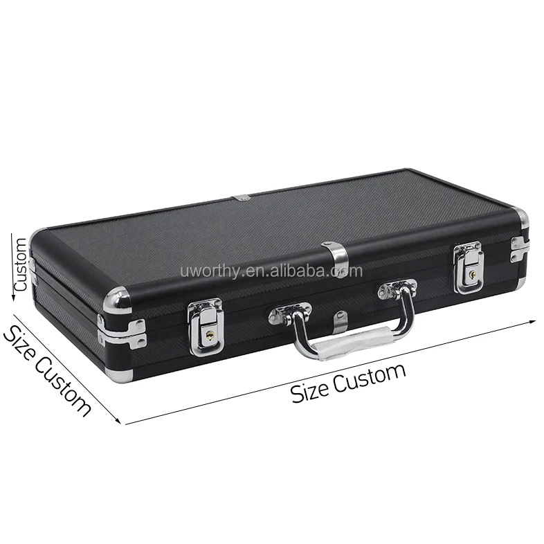 OEM Factory Direct Competitive Price Custom Dimension Aluminium Briefcase Hard Tools Carrying Case Equipment Protective Case Box