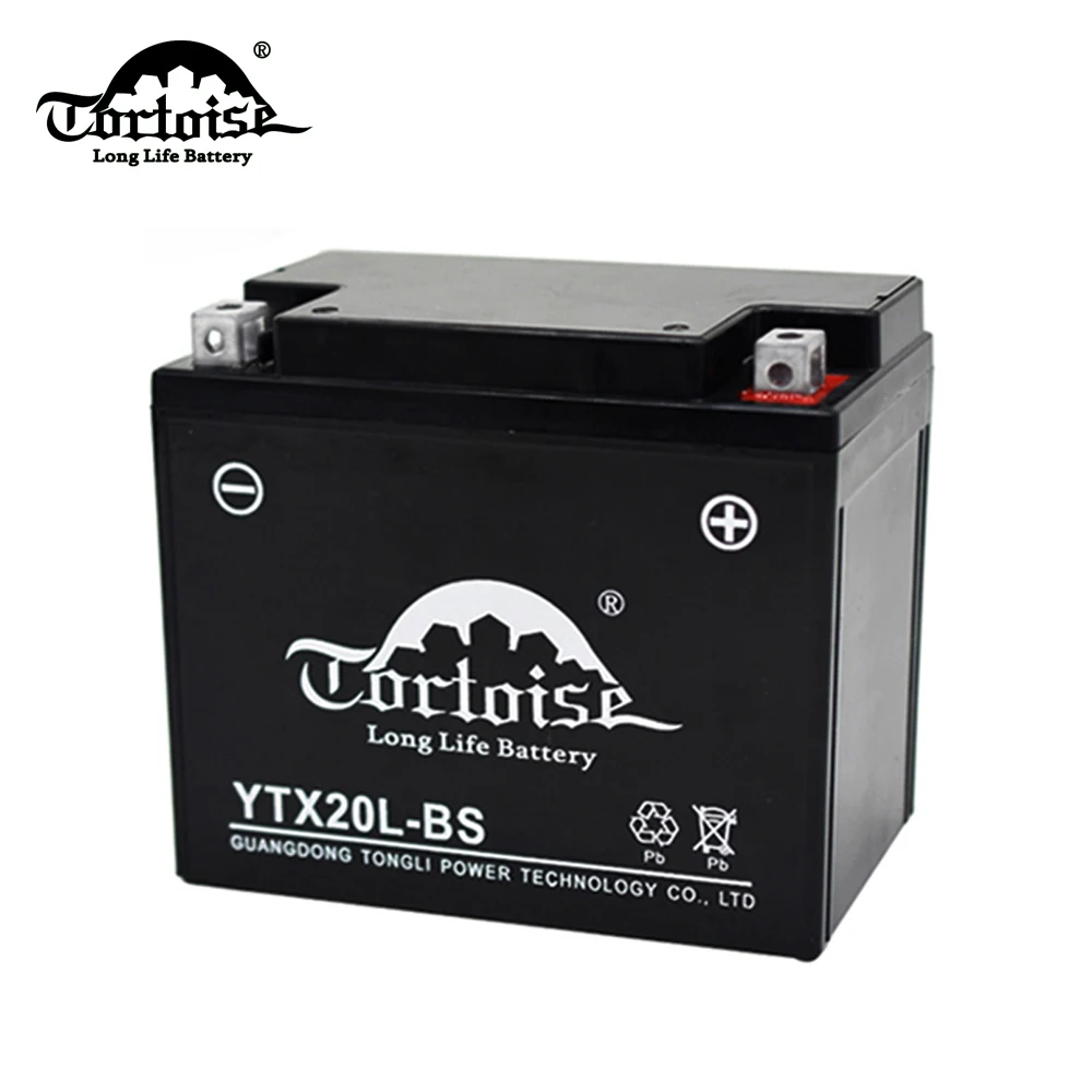 China factory 12v 10ah motorcycle battery Great power mf motorcycle battery