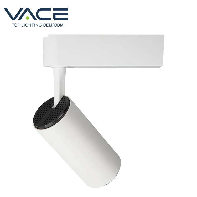 VACE современный дизайн алюминиевая трековая лампа SMD COB 5 Вт 7 9 12 15 20 30 светодиодный Трековый