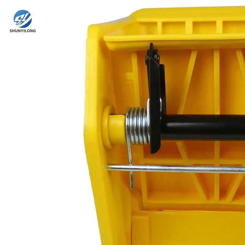 Factory Wholesale 20L/24L/25L/32L/36L PP Plastic Cleaning Mop Hotel Wringer Trolley with Buckets