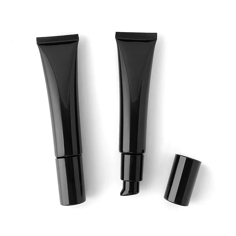 Empty plastic 15 30 50 60ml BB Eye Cream tube airless pump squeeze cosmetic soft tubes