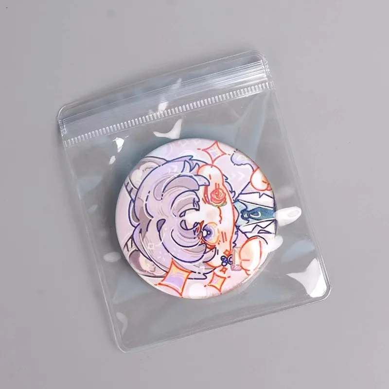 High Quality PVC Transparent Jewelry Storage Packaging Bag Thickened Dust/Oxidation Proof with Zipper for Earrings Necklaces