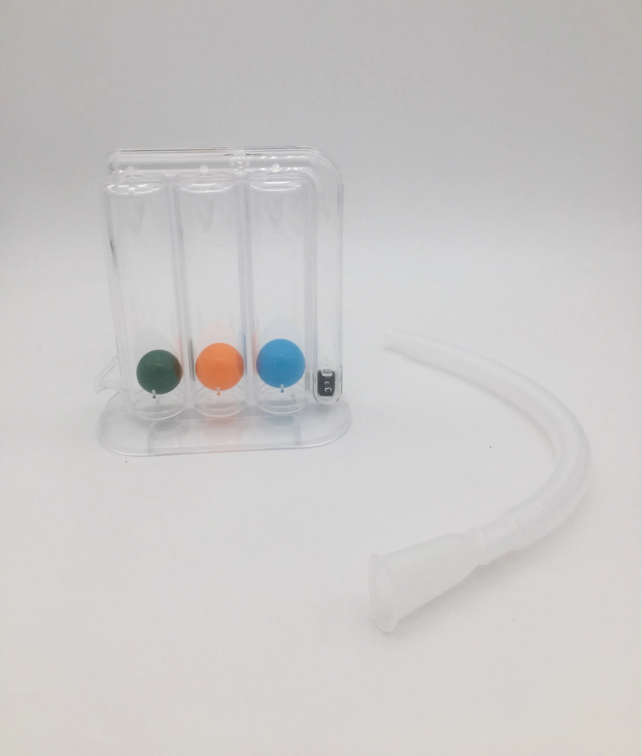 
Three Ball Incentive Spirometer for lung function exercise 