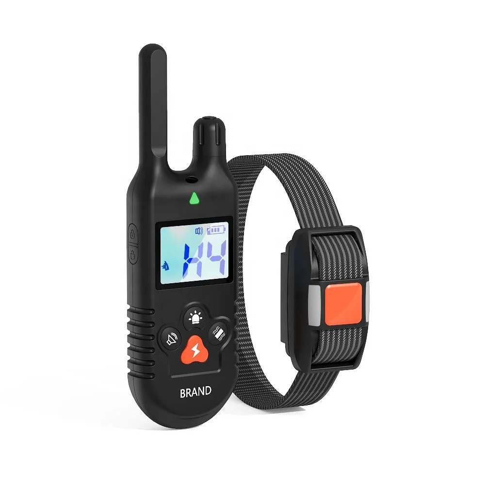 Dog Training Collar Rechargeable Dog Training Collar Long Remote Range Adjustable Shock Levels Shock Collar