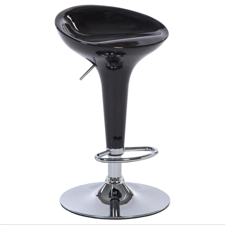 Wholesale ABS Leather Bar Stool Modern Nightclub Chair for bar table