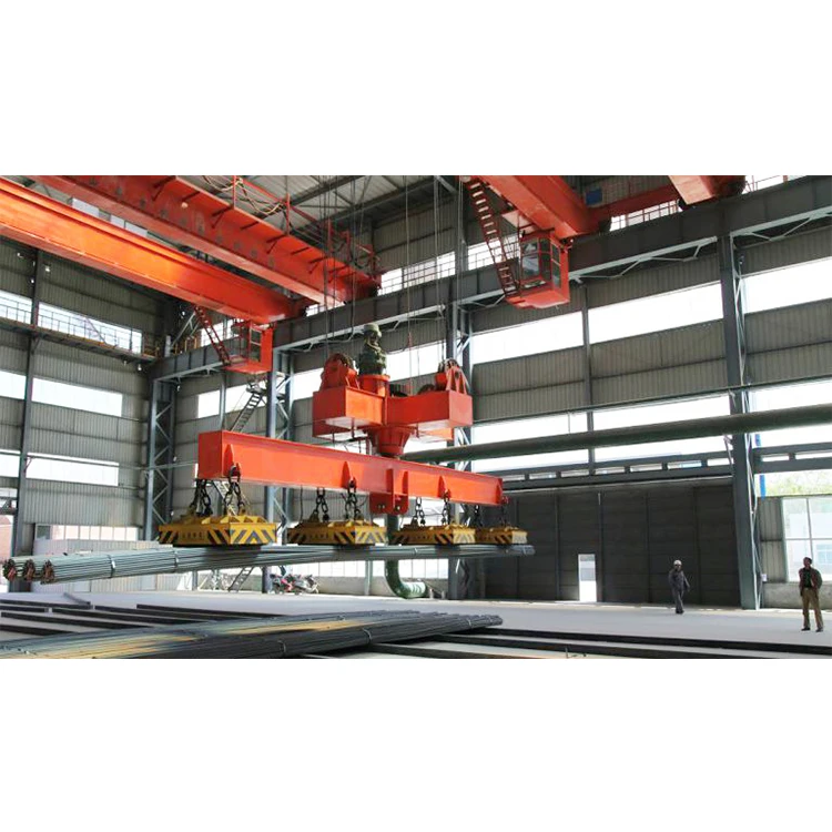 Контроль кабины QC 40 тонн двухлучевой электромагнитный мостовой кран