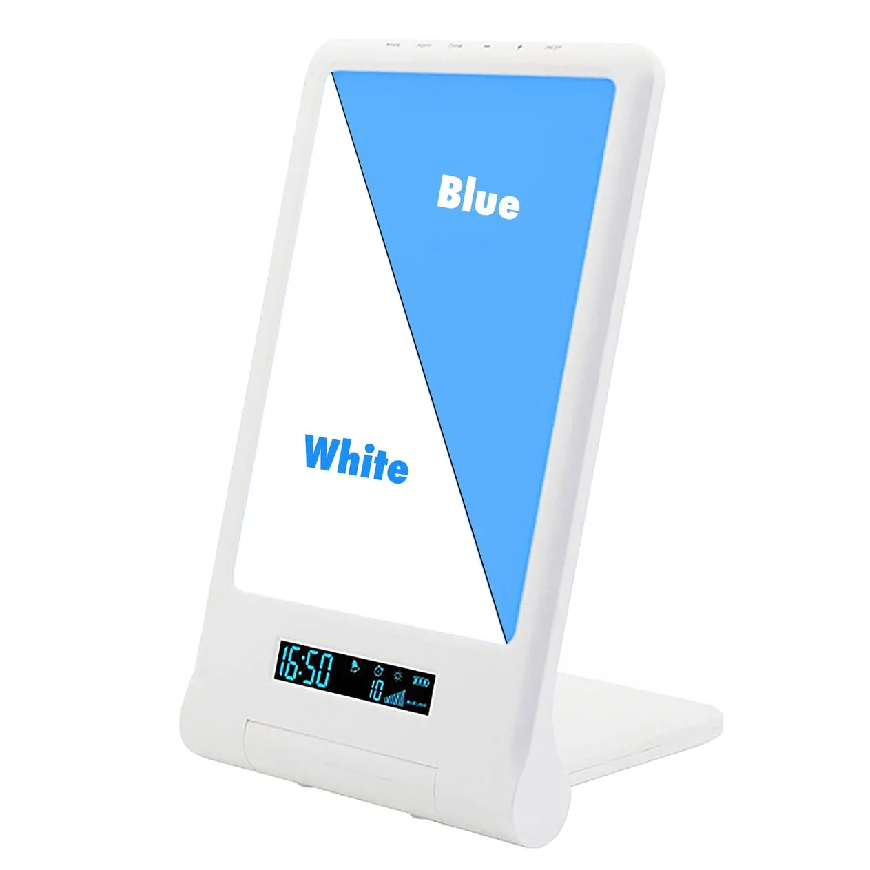 Foldable Sad Lamp Light Therapy Lamp With Sunrise Simulation Helps with Jet Lag & Shift Work Sleep Disorder