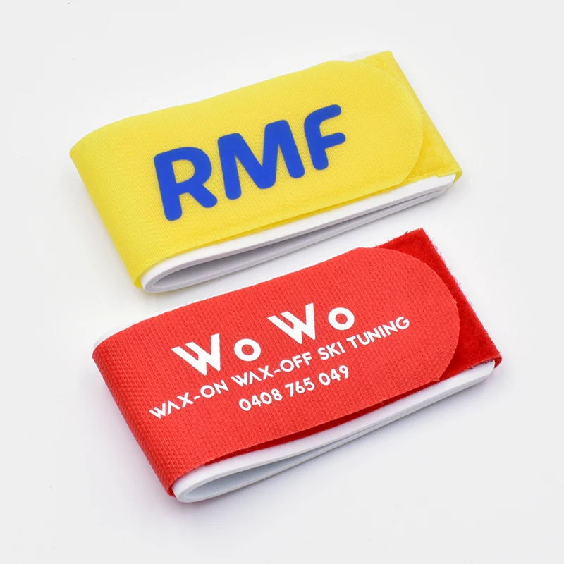 Hot selling customized logo hook and loop ski strap