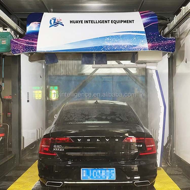 Automatic High Pressure Touchless Automatic Car Washing Machine Automatic With Drying System Function