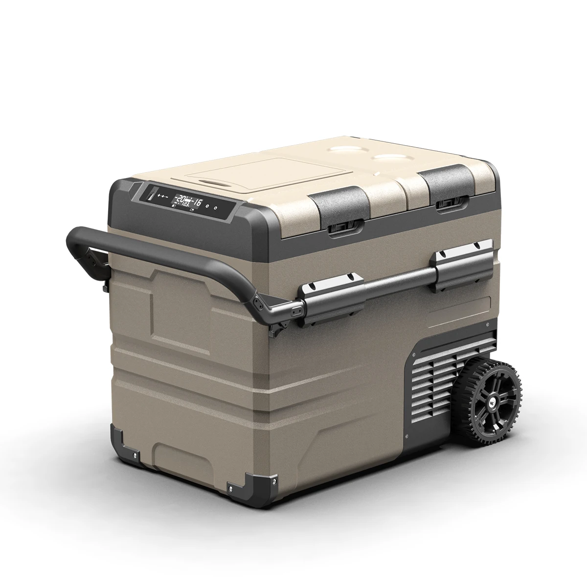 dual zones car fridges ac dc electric car home refrigerator cooler box portable camping freezer