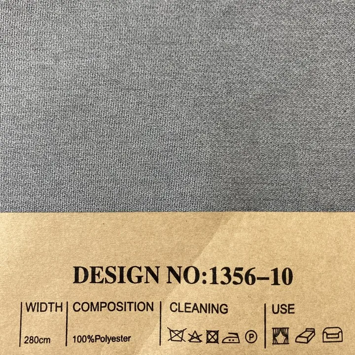 Professional Designer Manufacture Textile 100% Polyester 385gsm Upholstery Coated Blackout Fabric For Curtain Sofa And Furniture