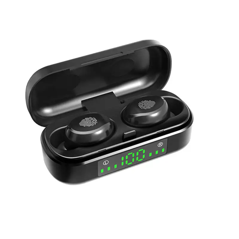 2021 High quality V8 TWS 5.0 Headset Noise Cancelling  in ear Wireless Headphones Earphone Earbuds