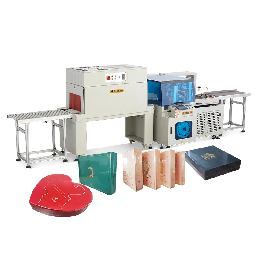 Автоматическая термоусадочная упаковочная машина для мобильных телефонов, упаковочная машина для косметики, парфюма, картонная коробка