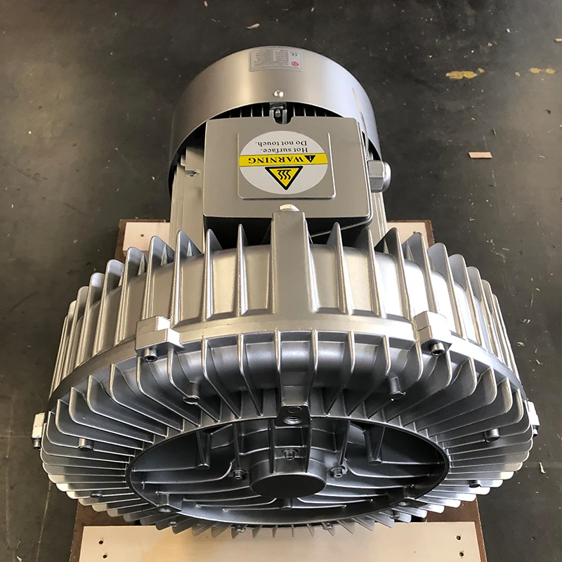 4kw high pressure air turbine blower for pcb washing and drying