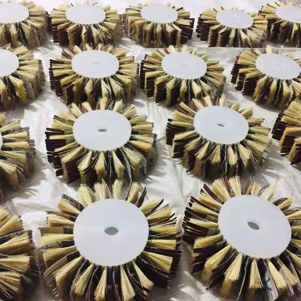 Sisal Sandpaper Roller Brush for Furniture and Wooden Grinding Polishing