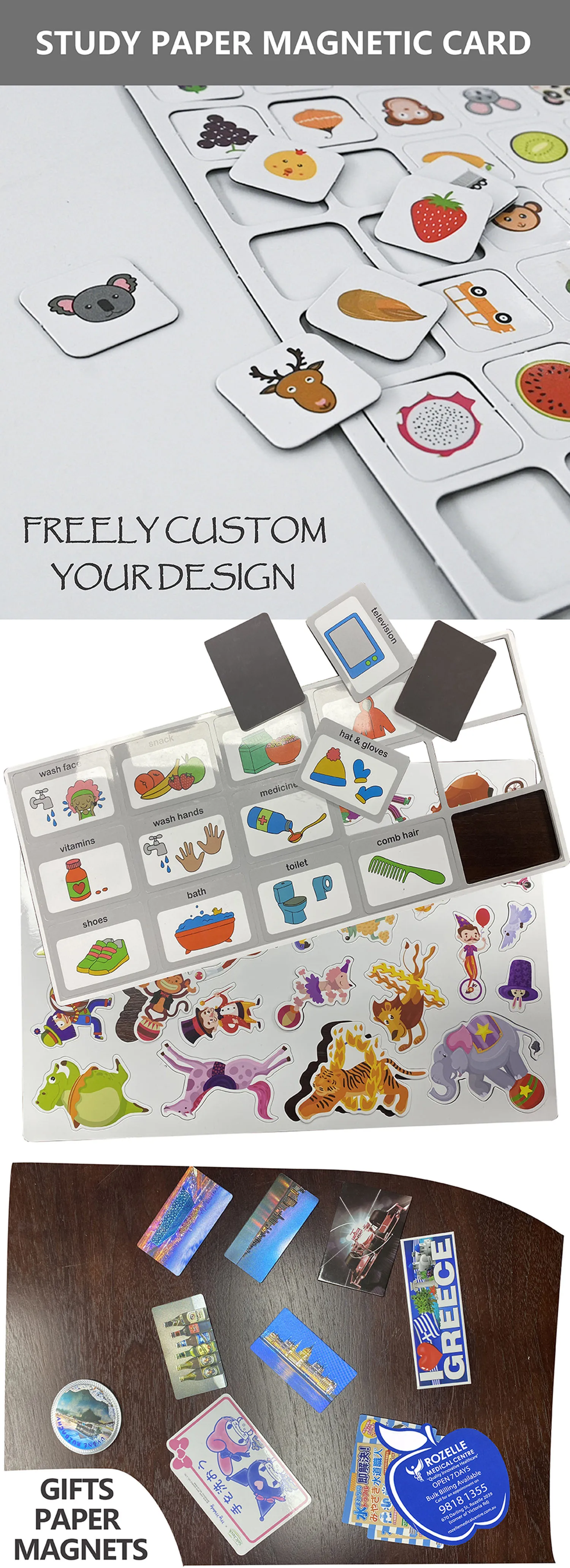 custom fridge magnet