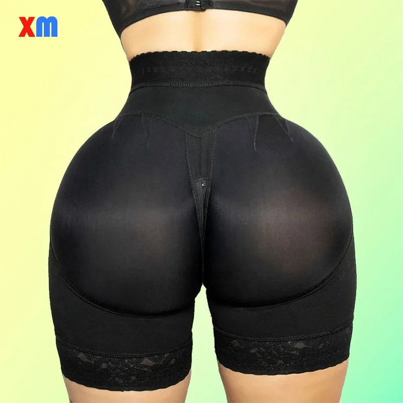 2025 New Arrivals Short Girdle Tummy Control Panty Slimming Fajas 3 Hooks Hip Enhancer Shapewear Butt Lifting Shorts