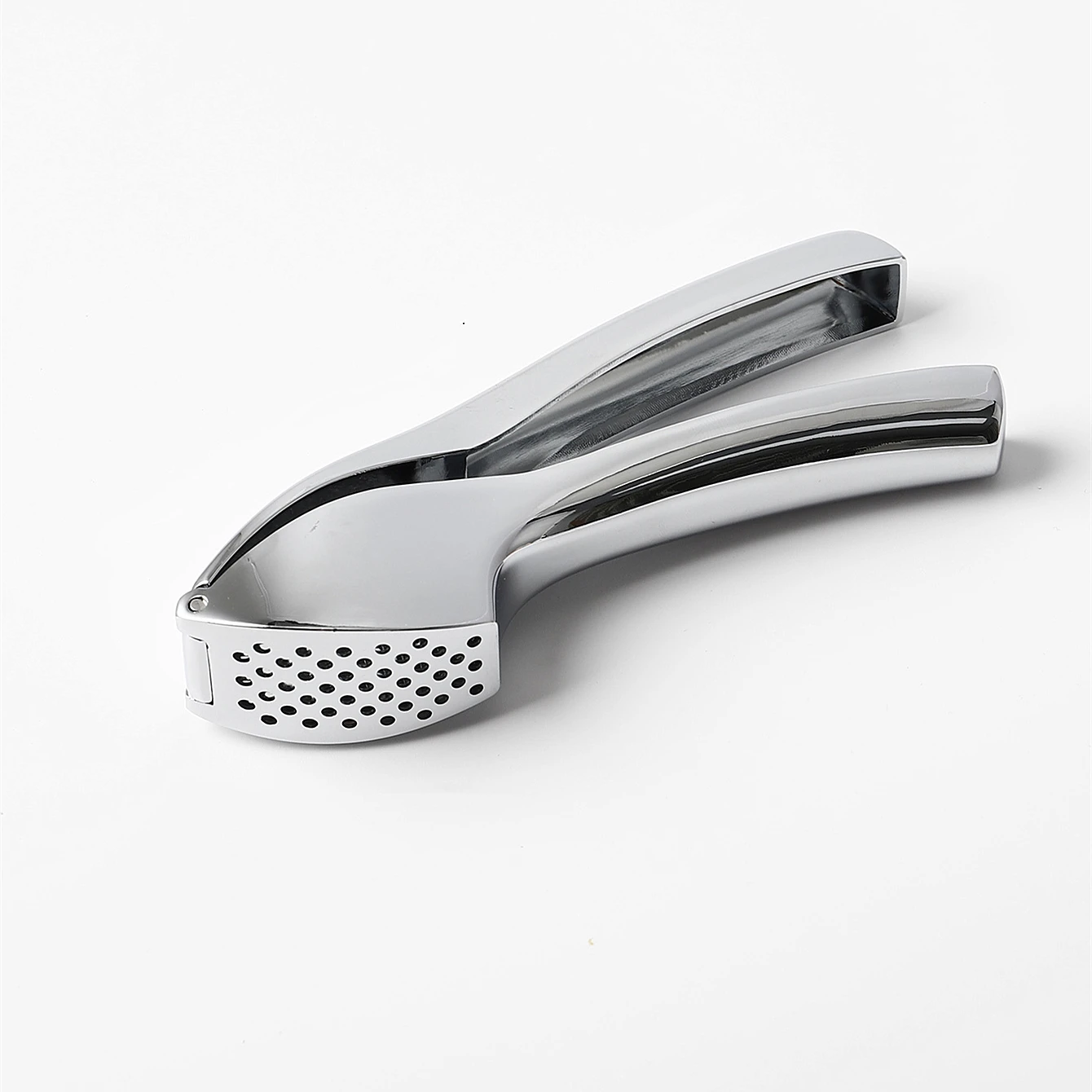 Home Kitchen New Gadgets Cooking Tools Zinc Alloy Grip Manual Hand Easily Stainless Steel Ginger Garlic Press Crusher