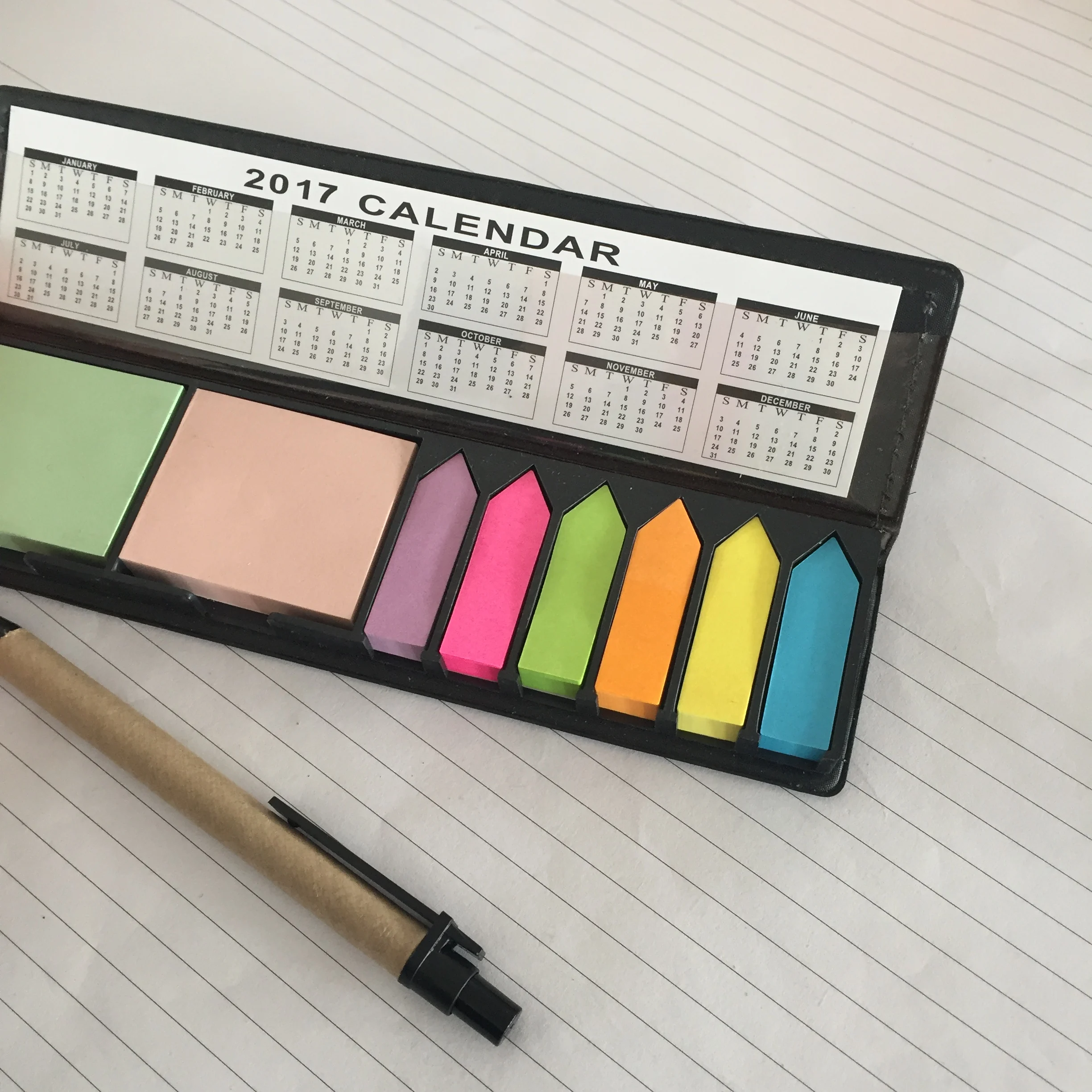 Factory Direct Import Office Stationery Sticky Note Tabs, 2019 New Arrivals Fourniture Scolaire Plastic Sticky Note