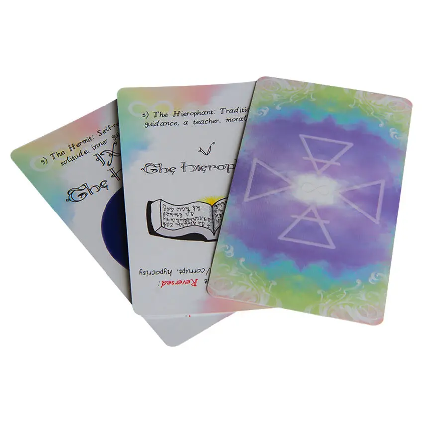 WJPC Custom Printing 43 Divine Beloved Love Tarot Romance Angel Return To Love Oracle Cards Deck