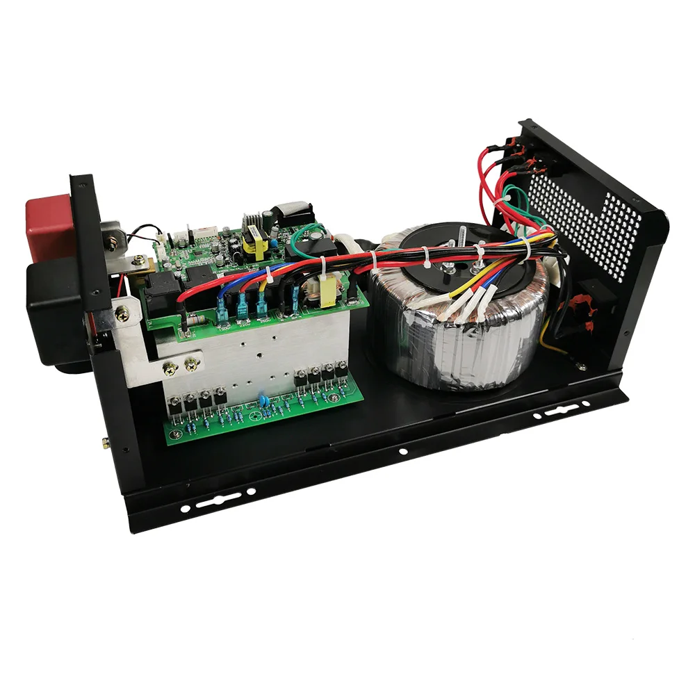 OEM Service sine wave 3000w 12v/24v 220v 48v 6000 watts 5000w inverter with battery charger