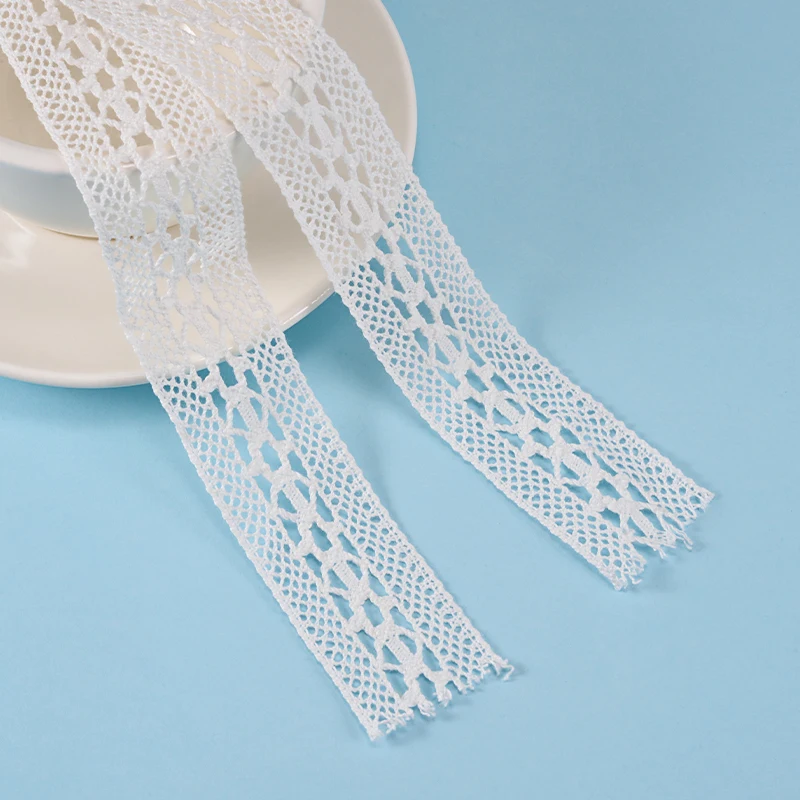 3cm white net ribbon trimming handmade sewing cloth accessories lace trim