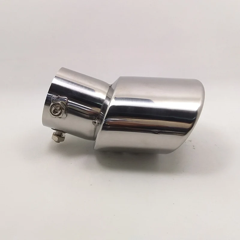 Auto color Exhaust Muffler Tip Stainless Steel Pipe Chrome Trim Rear Tail Throat universal exhaust system car for bmw e60 e92