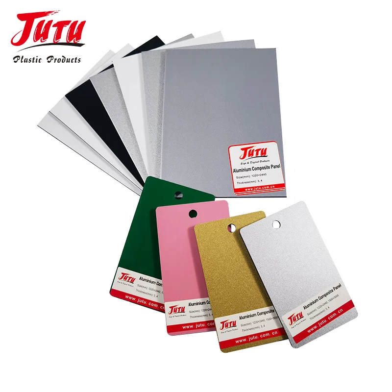 Low Price PE PVDF 3mm 4mm ACM ACP Exterior Wall Cladding Panel Aluminum Composite Panel