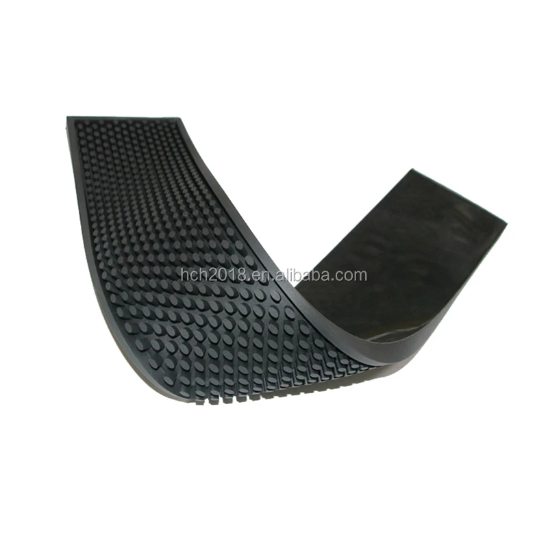 Dongguan Supplier Custom logo rubber  pvc  bar drinking mat