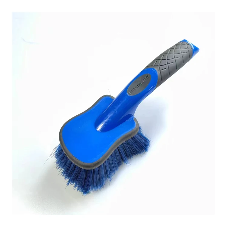 EcoClean Short handle Car  brush, car washing brush, car wheel detailing brush