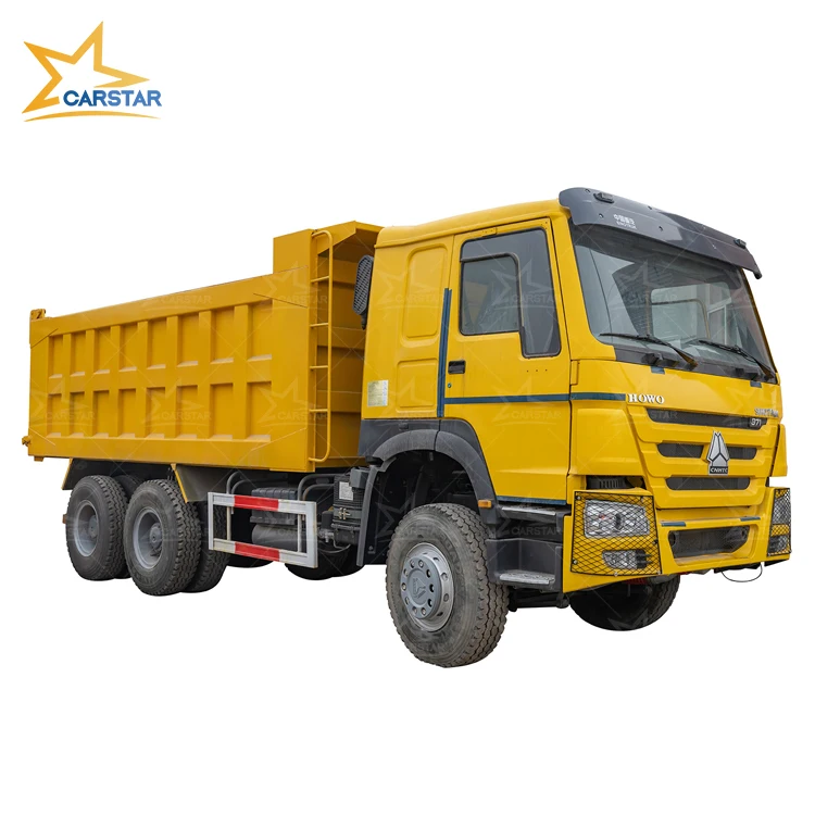 Sinotruk 12 Wheel 50 Tons HOWO Tipper Used Dump Truck for Mining