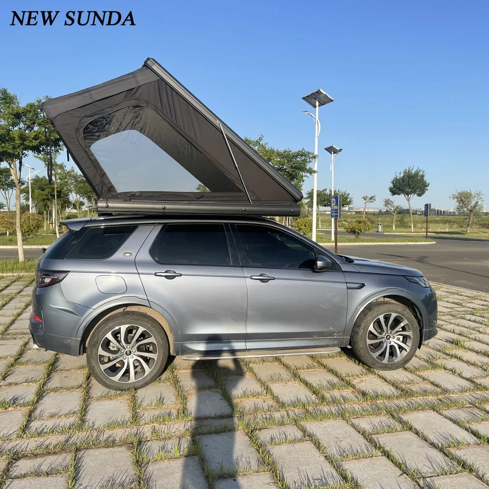 Продажа с завода различные широко используемые алюминиевые треугольные suv жесткий корпус тент для крыши