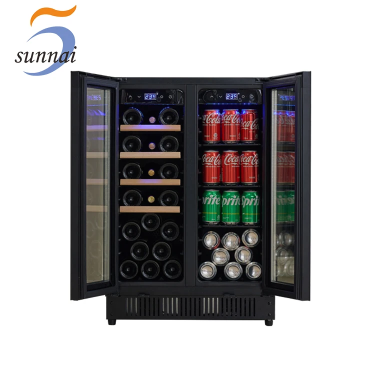 Manufacturer Wholesale Under Cabinet Integrated Bar Beer and Wine Fridge