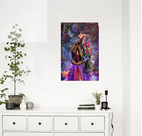 W-X114newest Handmade Wall Art Home Decoration 5D Diamond Painting diy Kit Full Drill art round wholesale 5D diamond painting