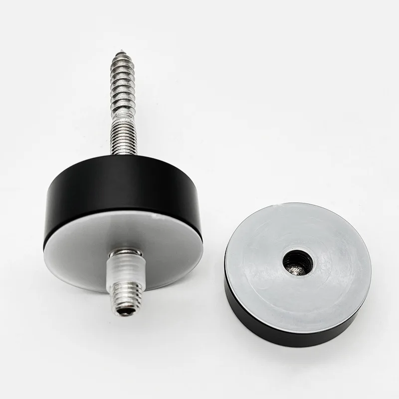 YIPIN  Factory Price wall mount Fastener adjustable side clamp Stainless Steel 304/ 316 glass standoff screw Glass Standoff