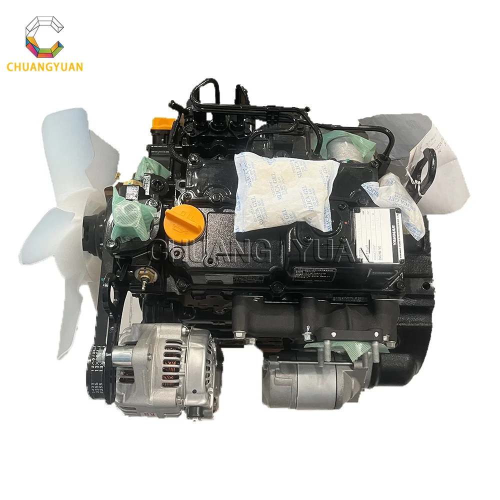 Original New 3TNV70 Engine Assembly For Yanmar 3TNE68 3TNM72 3TNV70 3TNV74 3TNV76 3TNV80 4TNV106 4TNV88 4TNV98T