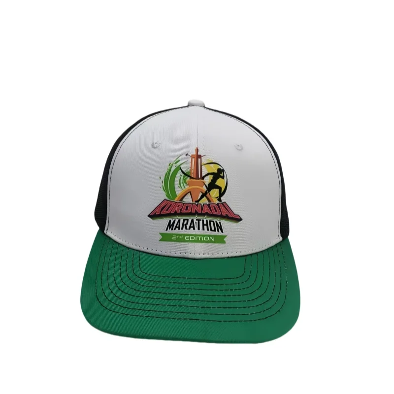 6-Panel Men Dobby Checked Dot Overdyed Sports Cap Vintage Washed Comfortable Cotton Embroidery Logo Trucker cap