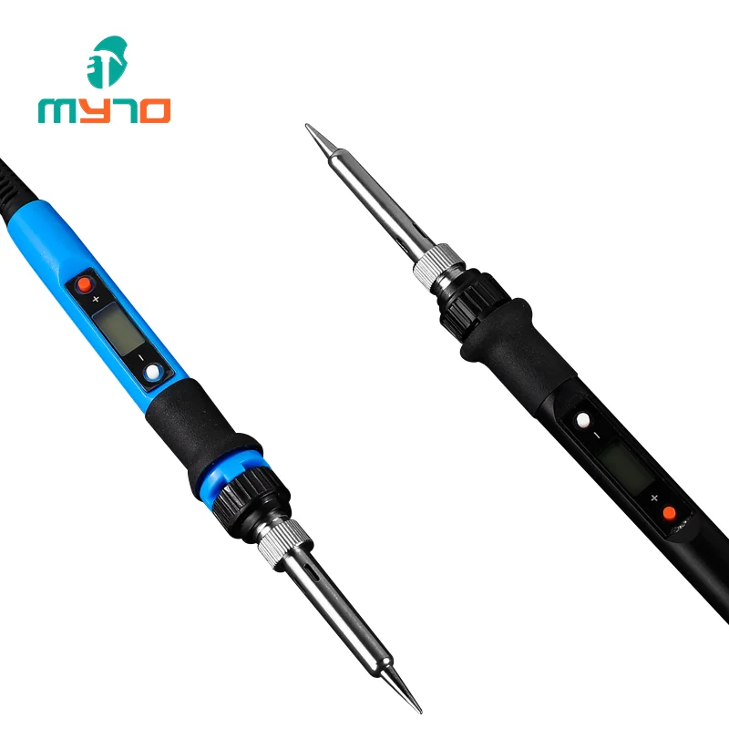 LCD Display electric welding solder iron and five mixed soldering tips Adjustable temperature