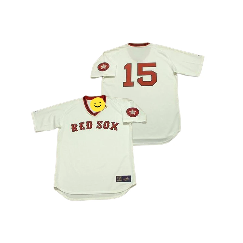 Мужская Бостон 14 Jim Rice 15 Dustin Pedroia George Kevin Millar16 Lonborg бейсбольная майка сшитая S-5xl