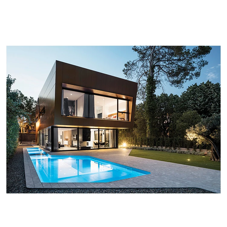 Китай легкая сталь вилла стальная конструкция роскошный дом для виллы