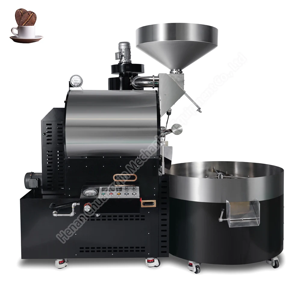Multipurpose 15kg coffee roaster gas Coffee Roaster Barista Machine coffee Roaster
