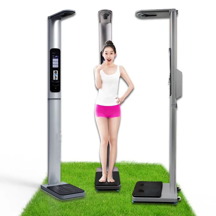 новая модель рост и вес весы BMI тест с 7 inch LCD экран IPS