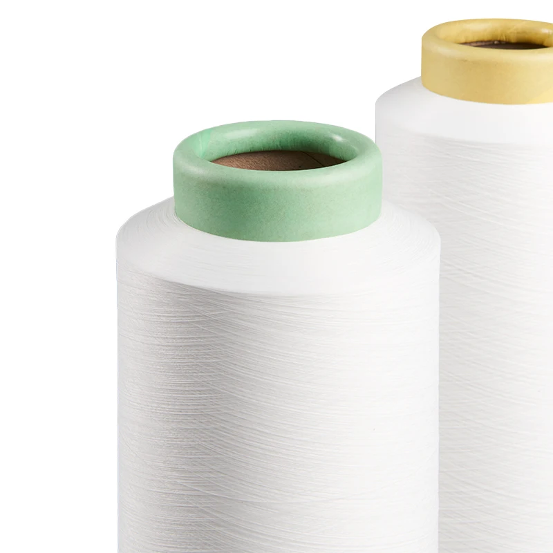 High elastic polyester yarn T30D/36F spandex yarn 100% polyester wrinkle resistant