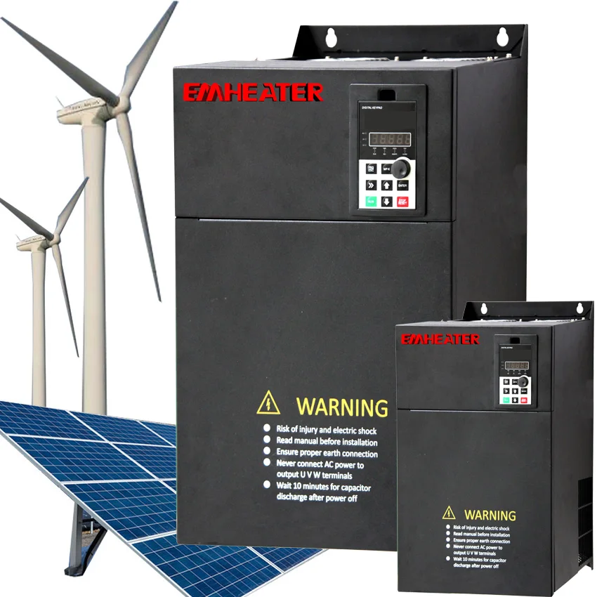 Solar vfd Pump 380v Voltage Variable Frequency Inverter Inverters & Converters 30kw 45kw 55 kw  Ac Frequency Converter 50hz To 6