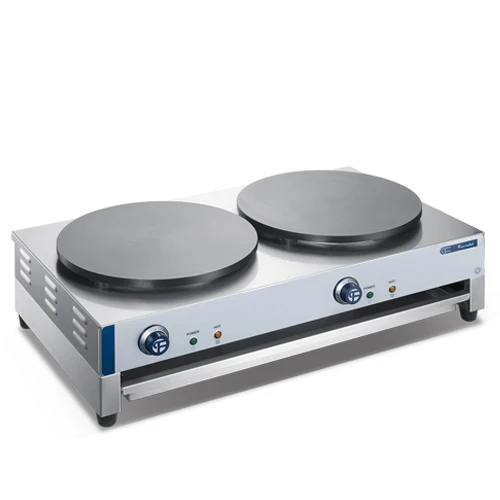 
Commercial Kitchen Equipment Double Head Electric Gas Crepe Maker 