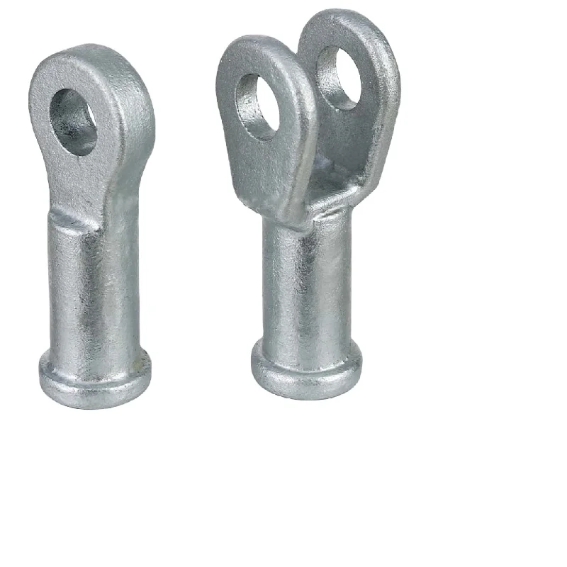 High quality QU type  ball shackle / galvanized hanging eye ring / socket clevis