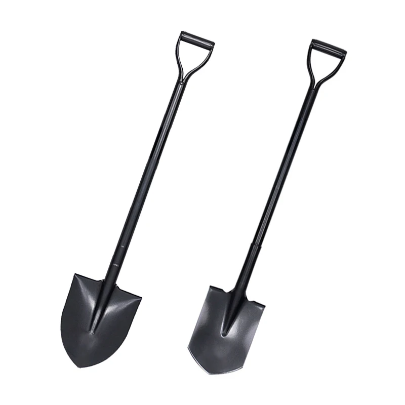 High-Carbon Steel Shovel for Landscaping and Gardening